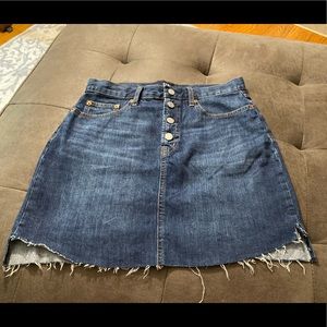 Denim mini skirt - The Gap